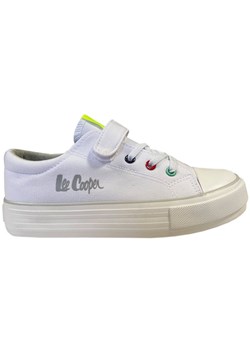 Buty Lee Cooper LCW-24-31-2272K białe ze sklepu ButyModne.pl w kategorii Trampki dziecięce - zdjęcie 177970757