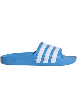 Klapki adidas Adilette Aqua Slides Jr ID2621 niebieskie ze sklepu ButyModne.pl w kategorii Klapki dziecięce - zdjęcie 177970759