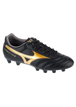 Buty piłkarskie Mizuno Morelia Ii Club Fg M P1GA231650 czarne ze sklepu ButyModne.pl w kategorii Buty sportowe męskie - zdjęcie 177970849