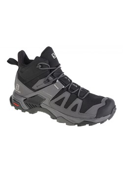 Buty Salomon X Ultra 4 Mid Gtx 413834 czarne ze sklepu ButyModne.pl w kategorii Buty trekkingowe męskie - zdjęcie 177971077