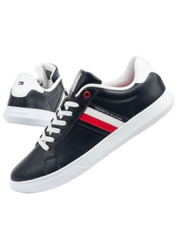 Buty Tommy Hilfiger FM0FM04921DW5 niebieskie ze sklepu ButyModne.pl w kategorii Trampki męskie - zdjęcie 177971228