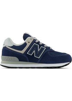 Buty New Balance PC574EVN niebieskie ze sklepu ButyModne.pl w kategorii Buty sportowe dziecięce - zdjęcie 177971229