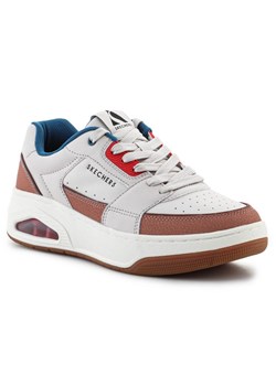 Buty Skechers Uno Court-Low-Post 183140-NTMT beżowy ze sklepu ButyModne.pl w kategorii Buty sportowe męskie - zdjęcie 177971235