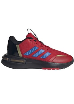 Buty adidas Marvel Iron-Man Racer Jr IG3560 czerwone ze sklepu ButyModne.pl w kategorii Buty sportowe dziecięce - zdjęcie 177971349