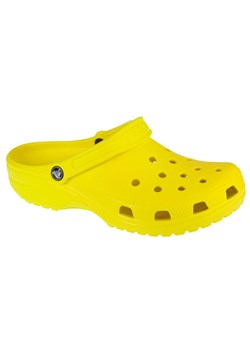 Klapki Crocs Classic U 10001-76M żółte ze sklepu ButyModne.pl w kategorii Klapki męskie - zdjęcie 177971378