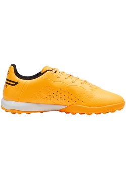 Buty piłkarskie Puma King Match Tt M 107260 05 pomarańczowe ze sklepu ButyModne.pl w kategorii Buty sportowe męskie - zdjęcie 177971506