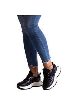 Czarne sneakersy Big Star NN274A106 906 ze sklepu ButyModne.pl w kategorii Buty sportowe damskie - zdjęcie 177971998