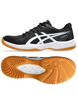 Buty do siatkówki Asics Upcourt 6 M 1071A104 001 czarne ze sklepu ButyModne.pl w kategorii Buty sportowe męskie - zdjęcie 177972356