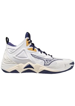 Buty do siatkówki Mizuno Wave Momentum 3 Mid  V1GA231743 białe ze sklepu ButyModne.pl w kategorii Buty sportowe męskie - zdjęcie 177972876