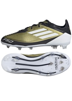 Buty adidas F50 Pro Messi Jr IF6917 złoty ze sklepu ButyModne.pl w kategorii Buty sportowe dziecięce - zdjęcie 177973066