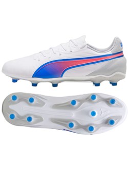 Buty Puma King Match FG/AG 107863 02 białe - id: 201423 - marki Puma - 177973469 Buty Puma King Match FG/AG 107863 02 białe ze sklepu ButyModne.pl w kategorii Buty sportowe męskie - zdjęcie 177973469
