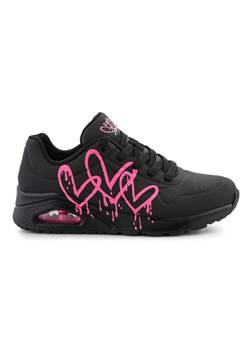 Buty Skechers Dripping In Love 177980-BKPK czarne ze sklepu ButyModne.pl w kategorii Buty sportowe damskie - zdjęcie 177973497