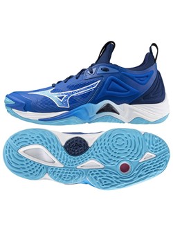 Buty Mizuno Wave Momentum 3 V1GA231201 niebieskie ze sklepu ButyModne.pl w kategorii Buty sportowe męskie - zdjęcie 177973675