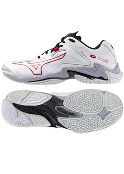 Buty Mizuno Wave Lightning Z8 V1GA240096 białe ze sklepu ButyModne.pl w kategorii Buty sportowe męskie - zdjęcie 177973708