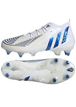Buty piłkarskie adidas Predator Edge.1 Sg GY5686 białe ze sklepu ButyModne.pl w kategorii Buty sportowe męskie - zdjęcie 177974196