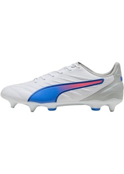 Buty piłkarskie Puma King Pro MxSG 107870 02 białe ze sklepu ButyModne.pl w kategorii Buty sportowe męskie - zdjęcie 177974349