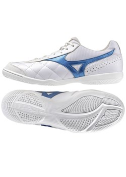 Buty piłkarskie Mizuno Mrl Sala Club In Q1GA241602 białe ze sklepu ButyModne.pl w kategorii Buty sportowe męskie - zdjęcie 177974365