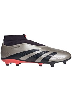 Buty piłkarskie adidas Predator League Ll Fg IF6331 srebrny ze sklepu ButyModne.pl w kategorii Buty sportowe męskie - zdjęcie 177974508