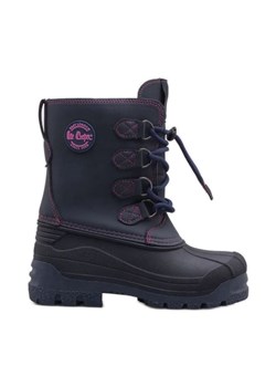 Buty Lee Cooper zimowe śniegowce LCJ-24-44-2843K niebieskie ze sklepu ButyModne.pl w kategorii Buty zimowe dziecięce - zdjęcie 177974818