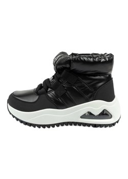 Śniegowce Damskie Skechers Uno 177559/BLK czarne ze sklepu ButyModne.pl w kategorii Śniegowce damskie - zdjęcie 177976109