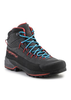 Buty La Sportiva TX4 Evo Mid Gtx Carbon 37F900322 czarne ze sklepu ButyModne.pl w kategorii Buty trekkingowe dziecięce - zdjęcie 177976218