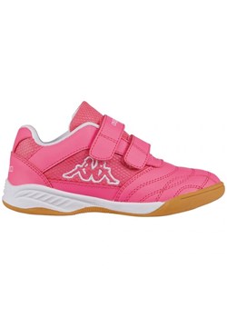 Buty halowe Kappa Kickoff Jr 260509K 2210 różowe ze sklepu ButyModne.pl w kategorii Buty sportowe dziecięce - zdjęcie 177977317