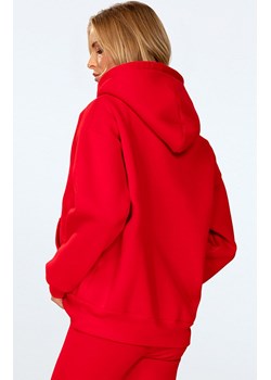 Bluza damska z kapturem czerwona Oseye, Kolor czerwony, Rozmiar S, DKaren ze sklepu Primodo w kategorii Bluzy damskie - zdjęcie 178011109