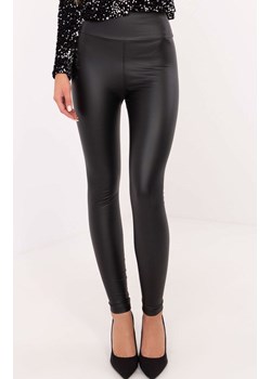 Czarne legginsy ocieplane NM-LG-TR1835.98, Kolor czarny, Rozmiar L, Trendy.ING ze sklepu Primodo w kategorii Spodnie damskie - zdjęcie 178011387