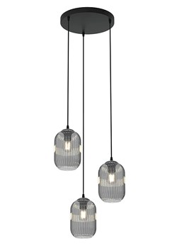 Nowoczesna lampa wisząca w stylu industrialnym - 3X D163 T8-D12 ze sklepu Edinos.pl w kategorii Lampy wiszące - zdjęcie 178013187