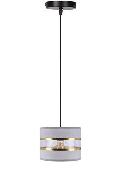 Szara pojedyncza lampa wisząca - D253 Z8-F05 - id: 48368 - marki Lumes - 178013389 Szara pojedyncza lampa wisząca - D253 Z8-F05 ze sklepu Edinos.pl w kategorii Lampy wiszące - zdjęcie 178013389