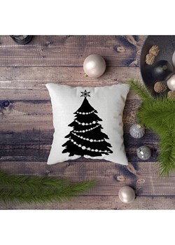 Colourful Cotton Poduszka w kolorze biało-czarnym ze sklepu Limango Polska w kategorii Poduszki dekoracyjne - zdjęcie 178013717