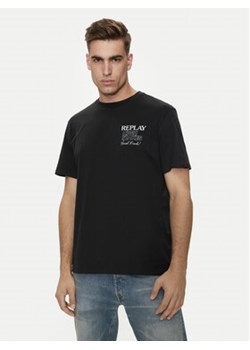 Replay T-Shirt M6949 .000.2660 Czarny Regular Fit ze sklepu MODIVO w kategorii T-shirty męskie - zdjęcie 178014509