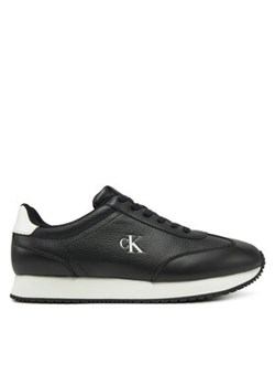 Calvin Klein Jeans Sneakersy Runner Laceup Tc YM0YM01187 Czarny ze sklepu MODIVO w kategorii Buty sportowe męskie - zdjęcie 178020087