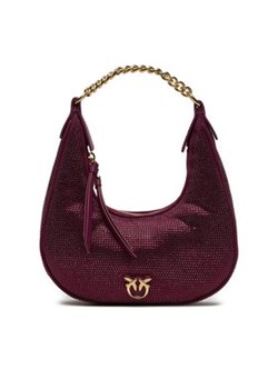 PINKO Torebka Brioche Hobo Mini AI 24-25 PLTT 101433 A159 Bordowy ze sklepu MODIVO w kategorii Kopertówki - zdjęcie 178024177