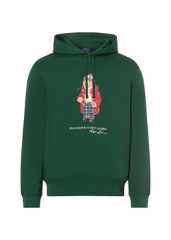 Polo Ralph Lauren Męski sweter z kapturem Mężczyźni jodłowy jednolity ze sklepu vangraaf w kategorii Bluzy męskie - zdjęcie 178027179