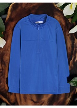 Sinsay - Koszulka z długimi rękawami ACTIVE - niebieski ze sklepu Sinsay w kategorii T-shirty chłopięce - zdjęcie 178028238