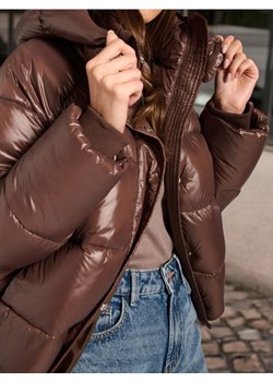 Sinsay - Kurtka puffer - bordowy ze sklepu Sinsay w kategorii Kurtki damskie - zdjęcie 178028269