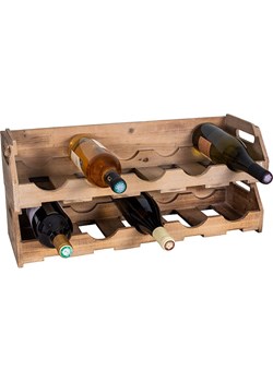 Anticline Regał w kolorze brązowym do wina - 58 x 25,5 x 19,5 cm ze sklepu Limango Polska w kategorii Naczynia - zdjęcie 178029829