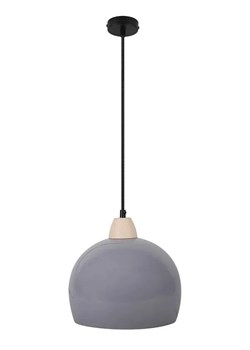 Szara skandynawska lampa wisząca - D225 Merids ze sklepu Edinos.pl w kategorii Lampy wiszące - zdjęcie 178031205