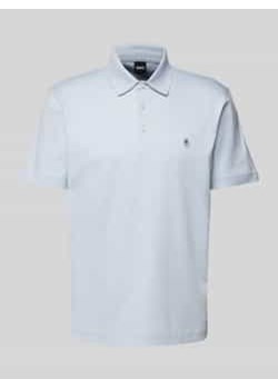 Koszulka polo o kroju regular fit z naszywką z logo model ‘Parris’ ze sklepu Peek&Cloppenburg  w kategorii T-shirty męskie - zdjęcie 178031676