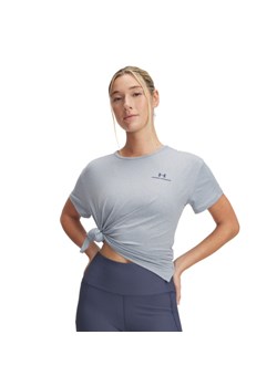 Damska koszulka treningowa Under Armour UA Vanish Energy SS 2.0 - szara ze sklepu Sportstylestory.com w kategorii Bluzki damskie - zdjęcie 178032887