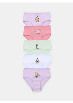 Sinsay - Majtki 5 pack Disney's Princesses - wielobarwny - id: 624CF-MLC - marki Sinsay - 178034115 Sinsay - Majtki 5 pack Disney's Princesses - wielobarwny ze sklepu Sinsay w kategorii Majtki dziecięce - zdjęcie 178034115