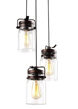 Potrójna lampa wisząca z regulacją wysokości - A780 T8-M96 ze sklepu Edinos.pl w kategorii Lampy wiszące - zdjęcie 178034209