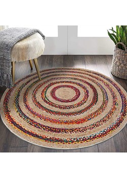 ABERTO DESIGN Dywan w kolorze beżowo-czerwonym ze sklepu Limango Polska w kategorii Dywany - zdjęcie 178035807