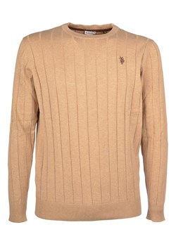 U.S. Polo Assn. Sweter w kolorze beżowym ze sklepu Limango Polska w kategorii Swetry męskie - zdjęcie 178037378