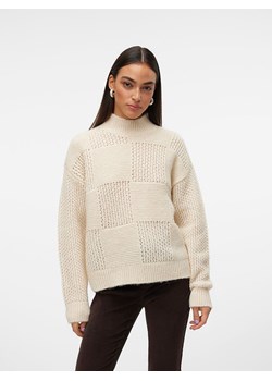 Vero Moda Sweter w kolorze kremowym ze sklepu Limango Polska w kategorii Swetry damskie - zdjęcie 178037538