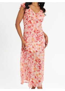 Sinsay - Sukienka midi w kwiaty - wielobarwny ze sklepu Sinsay w kategorii Sukienki - zdjęcie 178038495