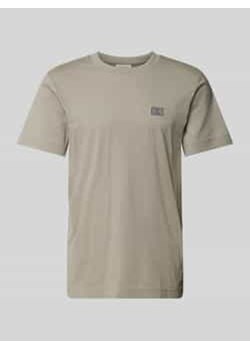 T-shirt z naszywką z logo ze sklepu Peek&Cloppenburg  w kategorii T-shirty męskie - zdjęcie 178040025