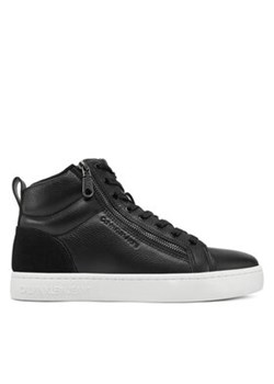 Calvin Klein Jeans Sneakersy Classic Cupsole Zip Mid In YM0YM01156 Czarny ze sklepu MODIVO w kategorii Buty sportowe męskie - zdjęcie 178044466