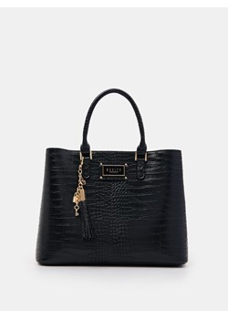 Mohito - Torebka city bag z brelokiem - czarny ze sklepu Mohito w kategorii Kuferki - zdjęcie 178047906